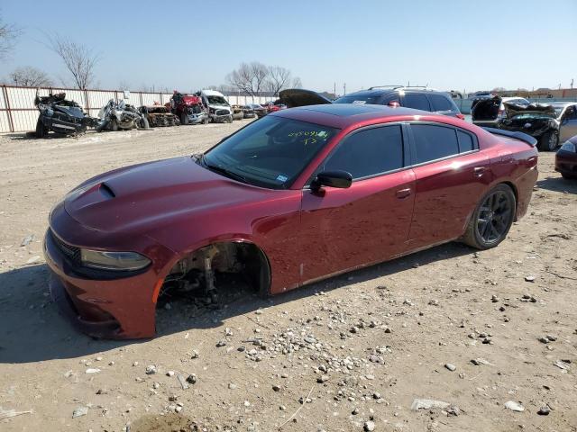 2C3CDXCT6NH257154 - 2022 DODGE CHARGER R/T BURGUNDY photo 1