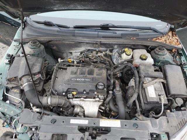 1G1PC5SB5F7238727 - 2015 CHEVROLET CRUZE LT GREEN photo 11