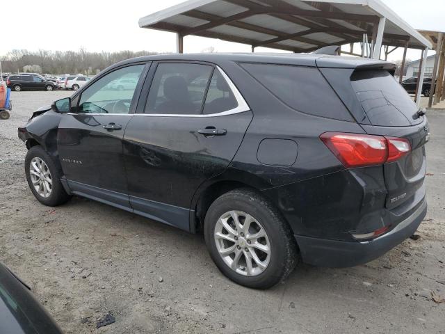 2GNAXSEV8J6247038 - 2018 CHEVROLET EQUINOX LT BLACK photo 2