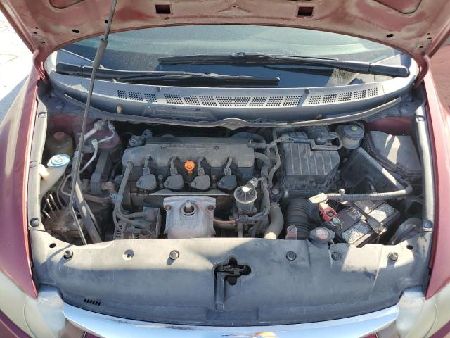 2HGFA16659H324628 - 2009 HONDA CIVIC LX-S 红色 照片 11