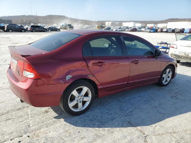 2HGFA16659H324628 - 2009 HONDA CIVIC LX-S 红色 照片 3