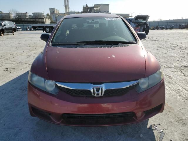 2HGFA16659H324628 - 2009 HONDA CIVIC LX-S 红色 照片 5