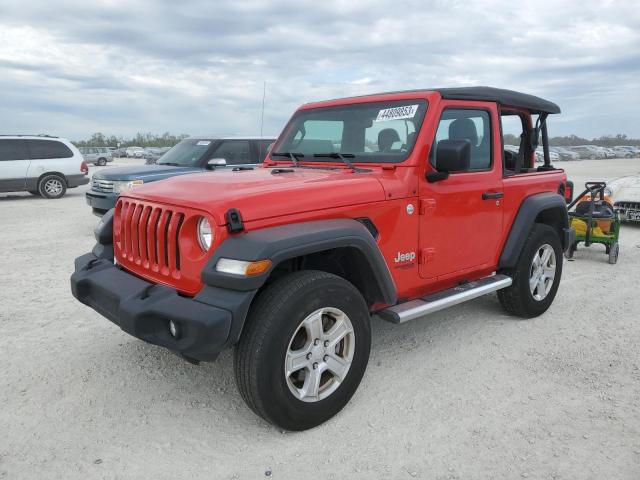 1C4GJXAG0JW170678 - 2018 JEEP WRANGLER SPORT RED photo 1