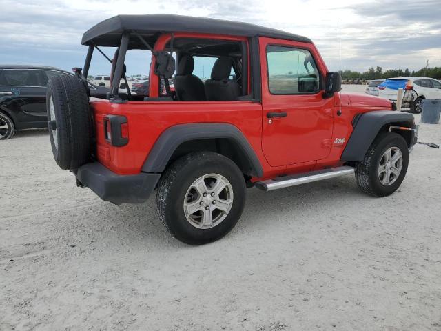 1C4GJXAG0JW170678 - 2018 JEEP WRANGLER SPORT RED photo 3