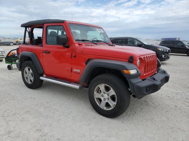 1C4GJXAG0JW170678 - 2018 JEEP WRANGLER SPORT RED photo 4