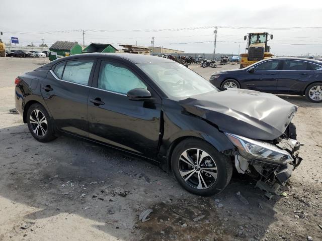 3N1AB8CV4LY246695 - 2020 NISSAN SENTRA SV BLACK photo 4