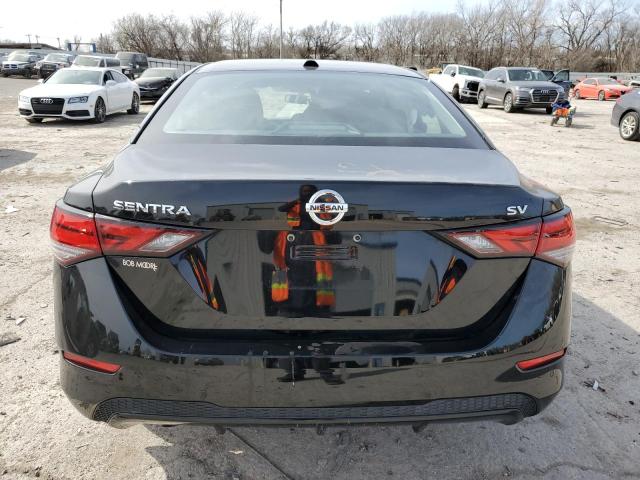 3N1AB8CV4LY246695 - 2020 NISSAN SENTRA SV BLACK photo 6