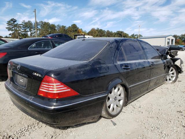 WDBNG84J85A456363 - 2005 MERCEDES-BENZ S 500 4MATIC BLACK photo 4