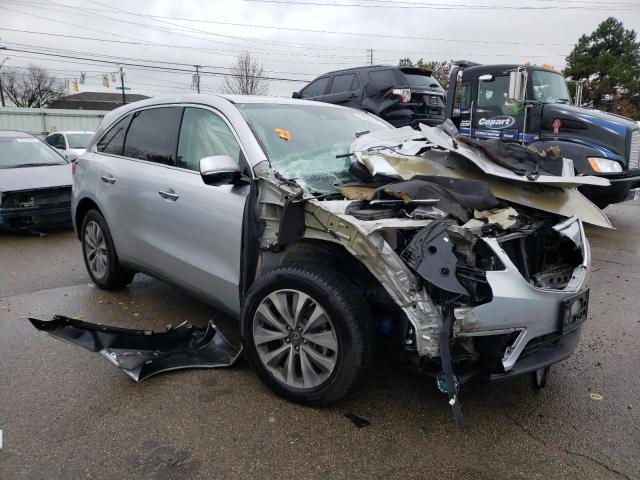 5FRYD4H49FB019192 - 2015 ACURA MDX TECHNOLOGY 银色 照片 4