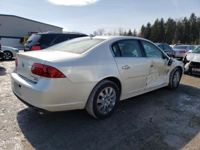 1G4HD5E1XAU106869 - 2010 BUICK LUCERNE CXL WHITE photo 3