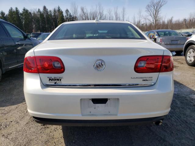 1G4HD5E1XAU106869 - 2010 BUICK LUCERNE CXL WHITE photo 6