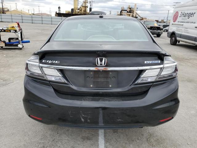 19XFB4F30FE201846 - 2015 HONDA CIVIC HYBRID L BLACK photo 6