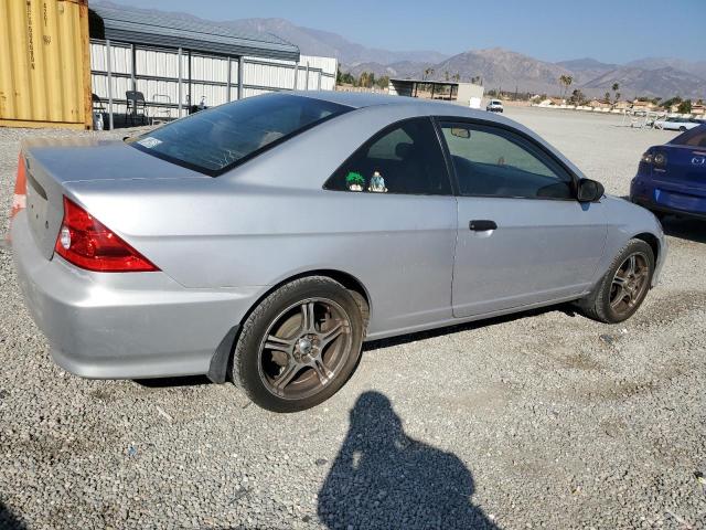 1HGEM22125L039529 - 2005 HONDA CIVIC DX VP ვერცხლისფერი ფოტო 3