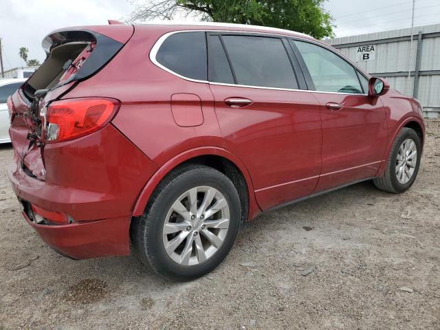 LRBFXBSA5HD024630 - 2017 BUICK ENVISION ESSENCE Շագանակագույն լուսանկար 3