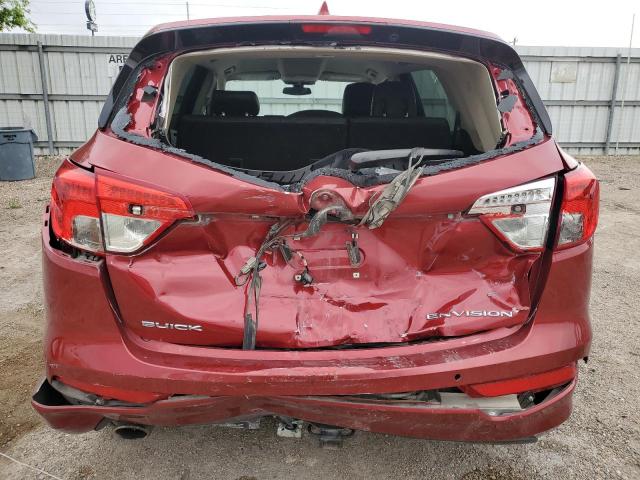 LRBFXBSA5HD024630 - 2017 BUICK ENVISION ESSENCE Շագանակագույն լուսանկար 6