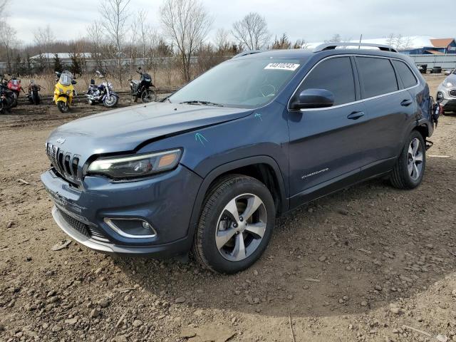 1C4PJMDX5LD602545 - 2020 JEEP CHEROKEE LIMITED BLUE photo 1