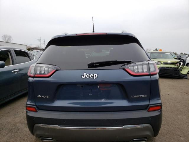 1C4PJMDXXKD423979 - 2019 JEEP CHEROKEE LIMITED BLUE photo 6