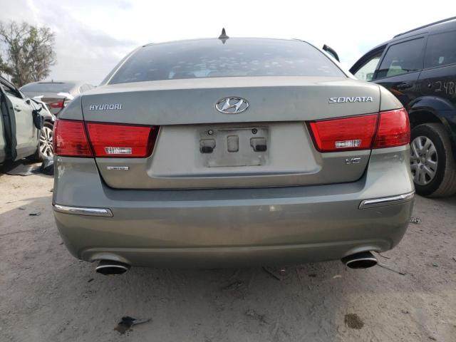 5NPEU4AFXAH604826 - 2010 HYUNDAI SONATA SE GREEN photo 6