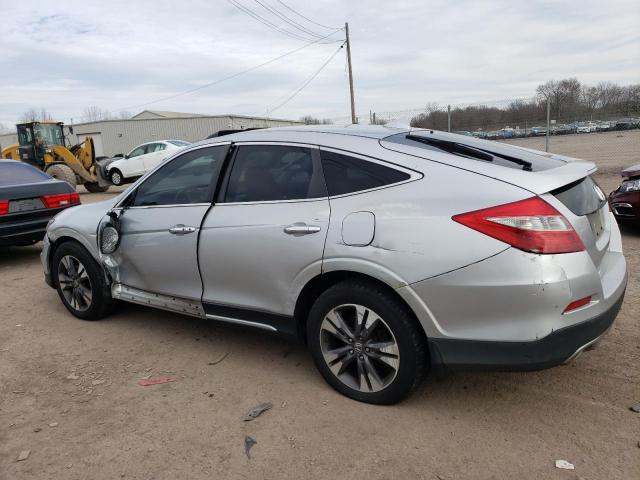 5J6TF2H5XDL006801 - 2013 HONDA CROSSTOUR EXL SILVER photo 2