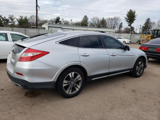 5J6TF2H5XDL006801 - 2013 HONDA CROSSTOUR EXL SILVER photo 3