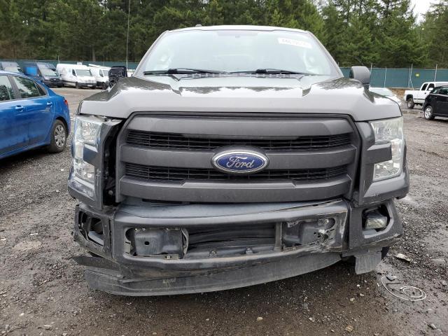 1FTEW1CP0FKE76880 - 2015 FORD F150 SUPERCREW GRAY photo 5