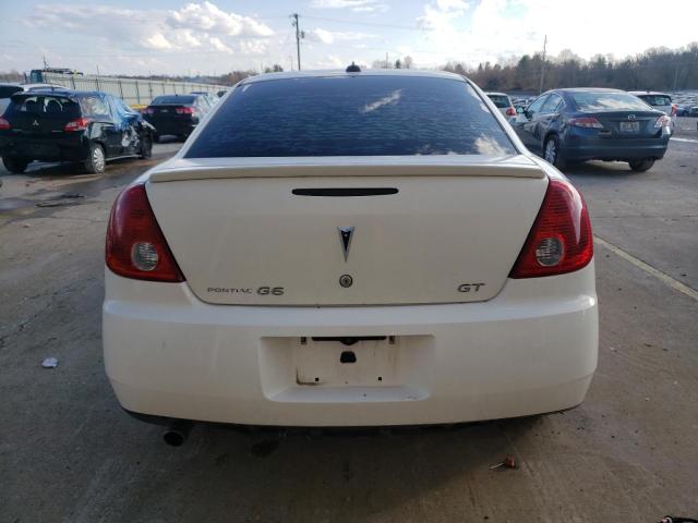 1G2ZH548654179260 - 2005 PONTIAC G6 GT WHITE photo 6