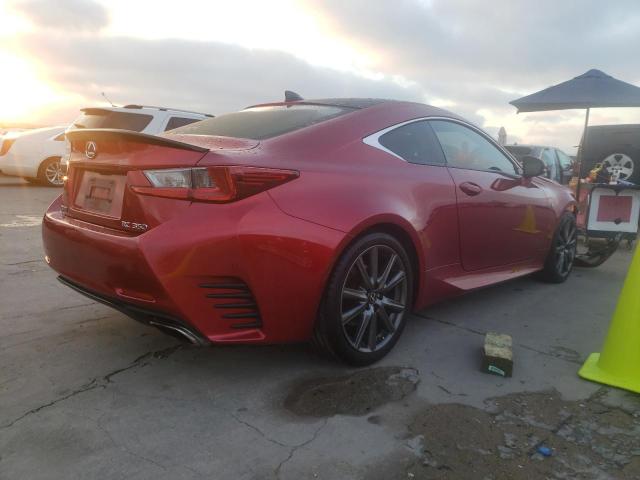 JTHHE5BC6F5009837 - 2015 LEXUS RC 350 RED photo 3