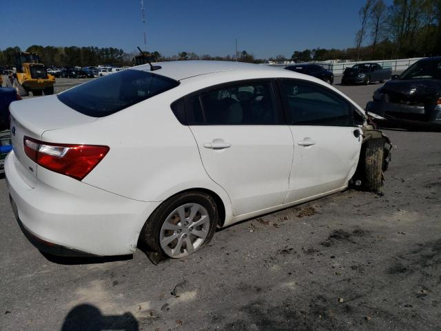 KNADM4A32G6688268 - 2016 KIA RIO LX WHITE photo 3
