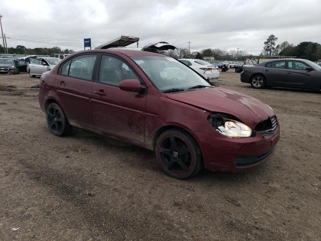 KMHCN46C58U194371 - 2008 HYUNDAI ACCENT GLS BURGUNDY photo 4