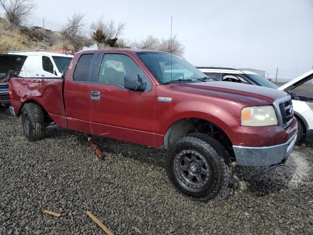 1FTPX14526NA12507 - 2006 FORD F150 RED photo 4