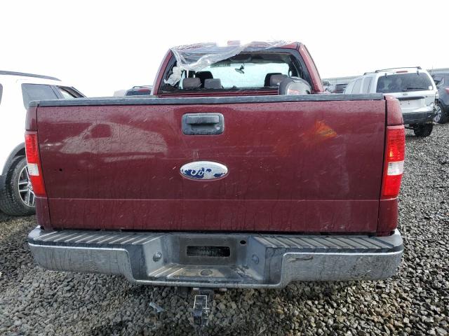 1FTPX14526NA12507 - 2006 FORD F150 RED photo 6