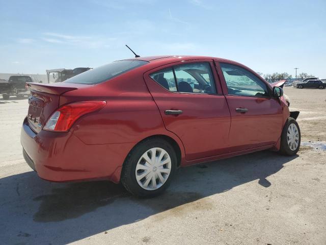 3N1CN7AP1FL954970 - 2015 NISSAN VERSA S RED photo 3