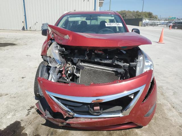 3N1CN7AP1FL954970 - 2015 NISSAN VERSA S RED photo 5