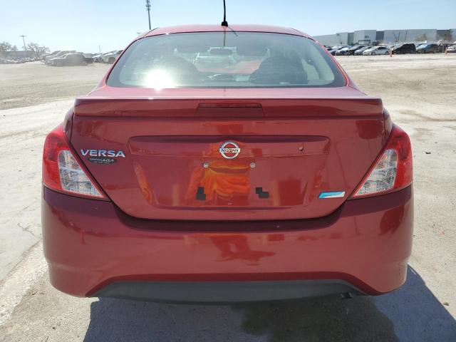 3N1CN7AP1FL954970 - 2015 NISSAN VERSA S RED photo 6