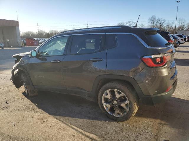 3C4NJDCB6JT104505 - 2018 JEEP COMPASS LIMITED GRAY photo 2