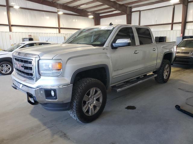 3GTU2VEC7EG450386 - 2014 GMC SIERRA K1500 SLT SILVER photo 1