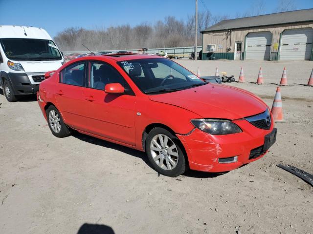 JM1BK12F981877618 - 2008 MAZDA 3 I RED photo 4