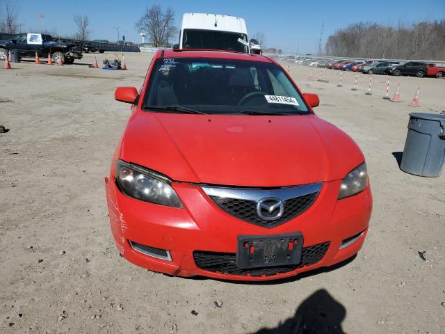 JM1BK12F981877618 - 2008 MAZDA 3 I RED photo 5