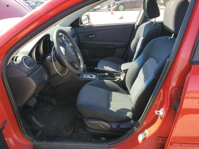 JM1BK12F981877618 - 2008 MAZDA 3 I RED photo 7