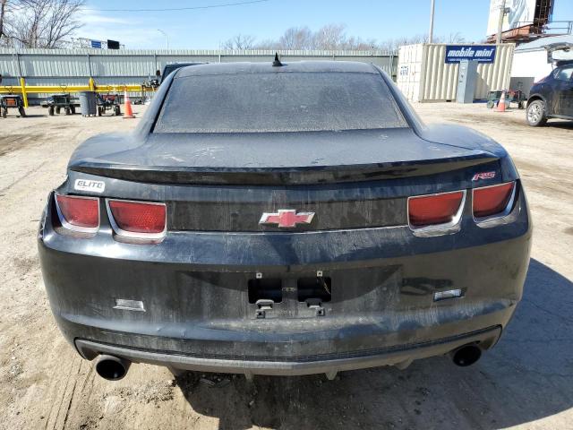 2G1FC1EV0A9119498 - 2010 CHEVROLET CAMARO LT BLACK photo 6