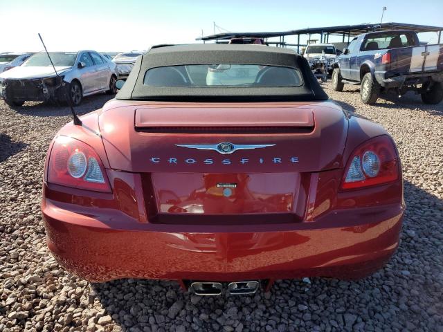 1C3AN65L85X038980 - 2005 CHRYSLER CROSSFIRE LIMITED RED photo 6