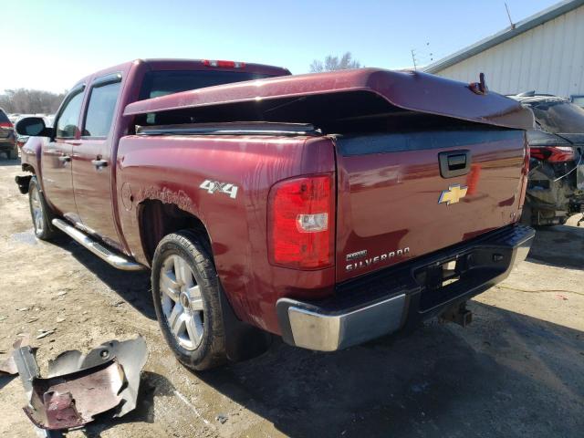 3GCEK13328G293984 - 2008 CHEVROLET SILVERADO K1500 MAROON photo 2