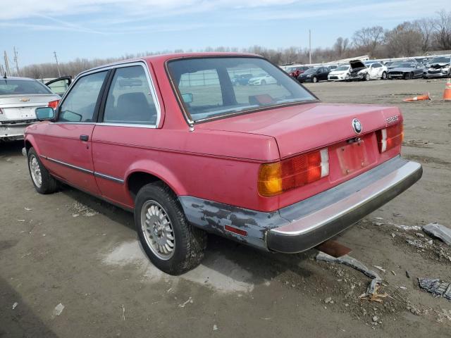 WBAAB5405H9696140 - 1987 BMW 325 BASE RED photo 2