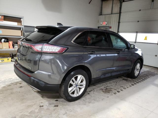 2FMPK4J89HBC50802 - 2017 FORD EDGE SEL CHARCOAL photo 3