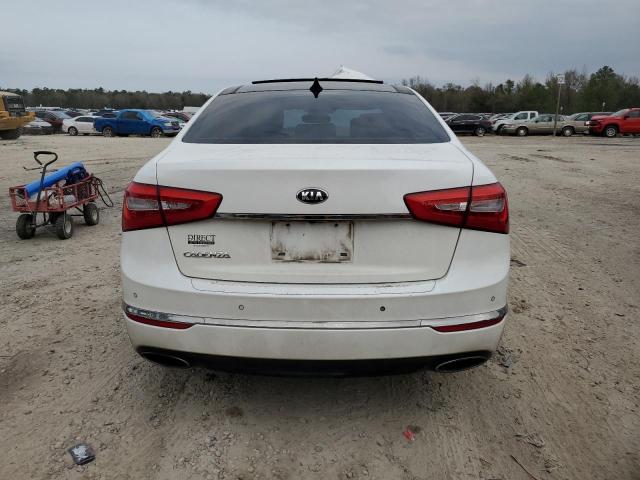 KNALN4D79G5221460 - 2016 KIA CADENZA LUXURY WHITE photo 6