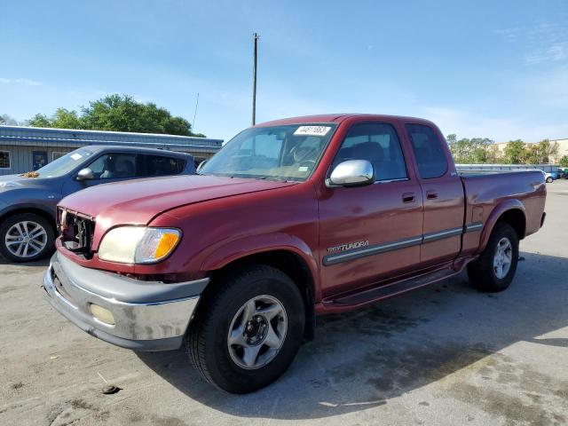 5TBRT3418YS054389 - 2000 TOYOTA TUNDRA ACCESS CAB RED photo 1