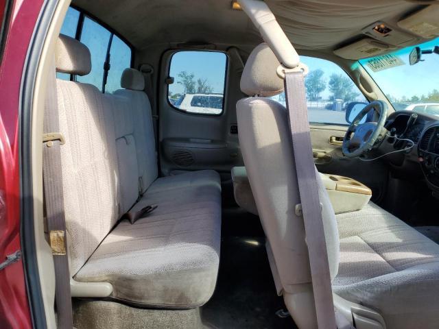 5TBRT3418YS054389 - 2000 TOYOTA TUNDRA ACCESS CAB 红色 照片 10