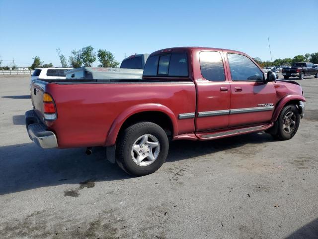 5TBRT3418YS054389 - 2000 TOYOTA TUNDRA ACCESS CAB 红色 照片 3