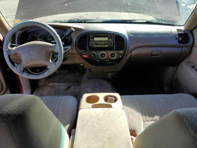 5TBRT3418YS054389 - 2000 TOYOTA TUNDRA ACCESS CAB 红色 照片 8