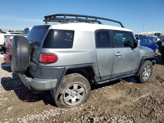 JTEBU4BF5AK070424 - 2010 TOYOTA FJ CRUISER SILVER photo 3